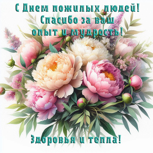 С праздником с Днём пожилого человека