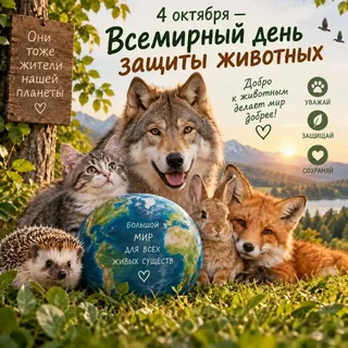 Всемирный день защиты животных