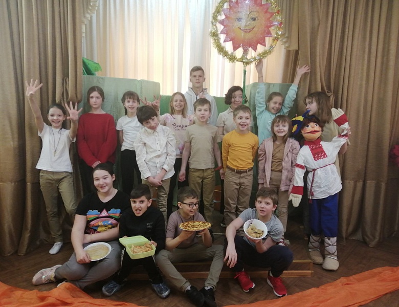 Проводы Масленицы в ДЮЦ "На Комсомольской"