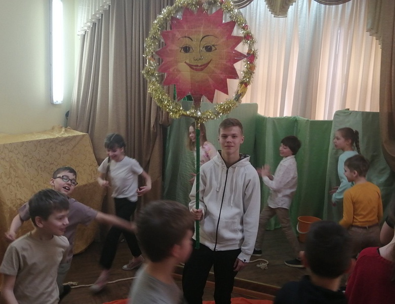 Проводы Масленицы в ДЮЦ "На Комсомольской"