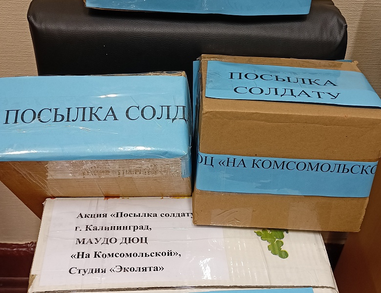 Патриотическая акция «ПОСЫЛКА СОЛДАТУ»