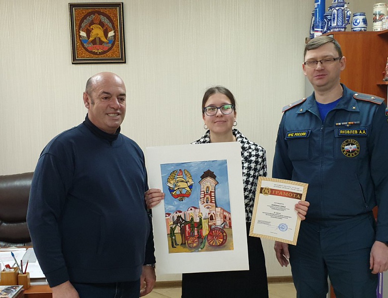 Поздравляем с победой в  XIX Всероссийском конкурсе  детско-юношеского  творчества по пожарной безопасности «Неопалимая купина»