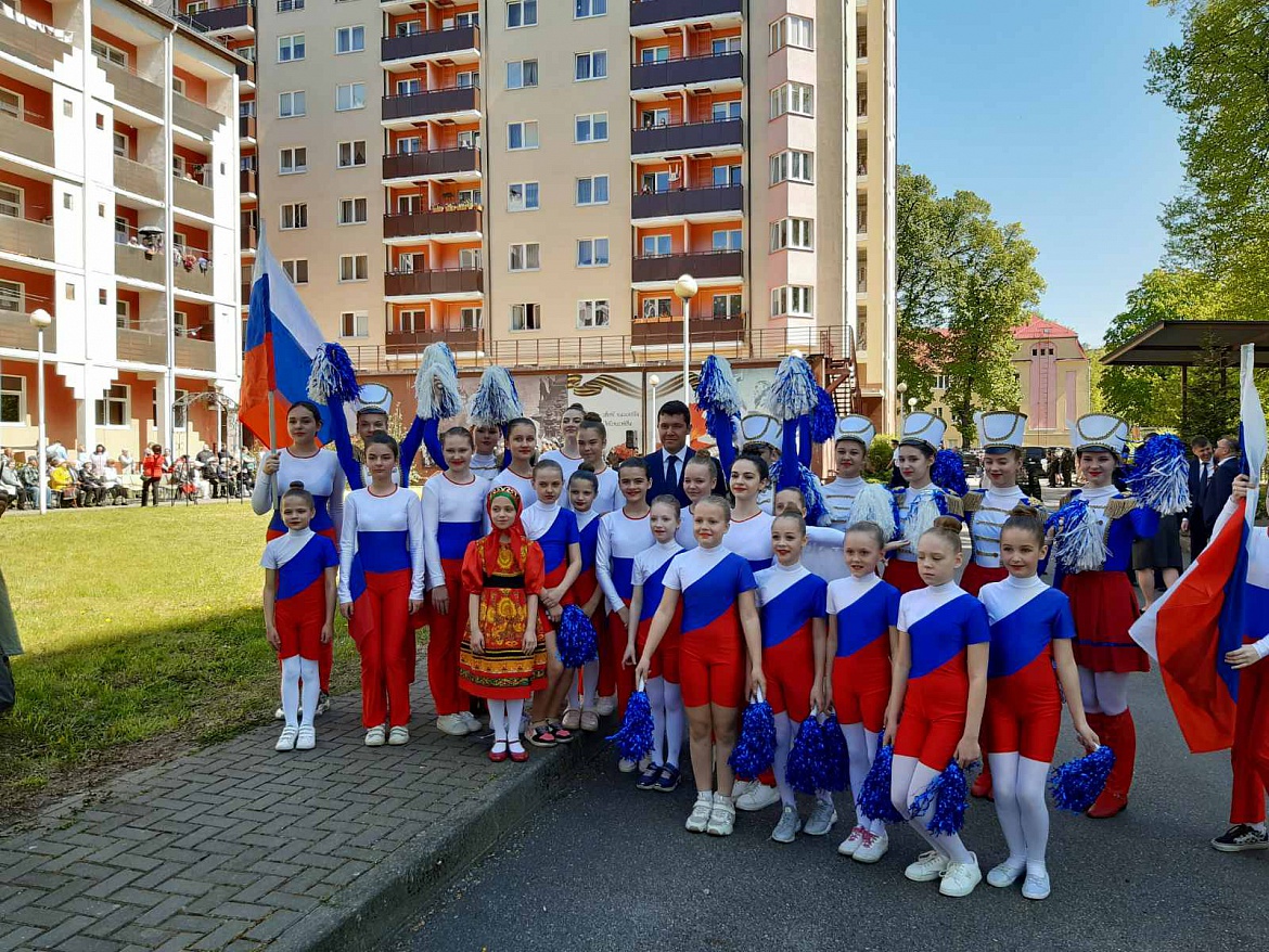 День Победы в госпитале ветеранов войн Калининградской области