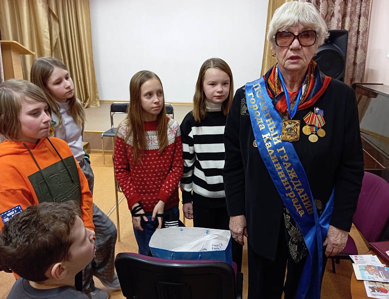Патриотическая акция «Блокадной вечности страницы»