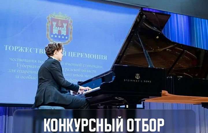 Конкурс кандидатов на именные стипендии губернатора Калининградской области.