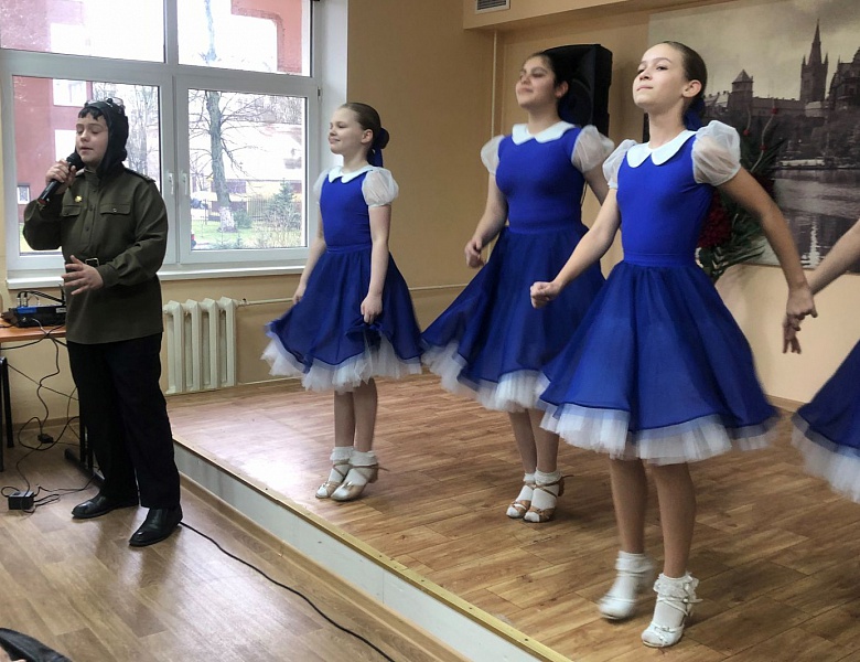 Патриотическая акция для ветеранов Госпиталя «С Днём Защитника Отечества!»
