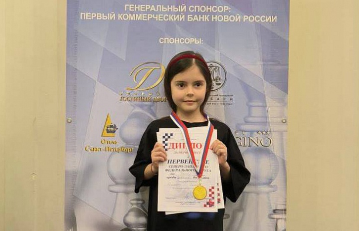 Самая юная чемпионка представит Калининградскую область в Высшей лиге первенства России