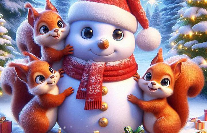 С наступающим Новым годом и Рождеством!