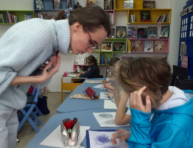 Творческая встреча  с художником-иллюстратором журнала «Мурр+»